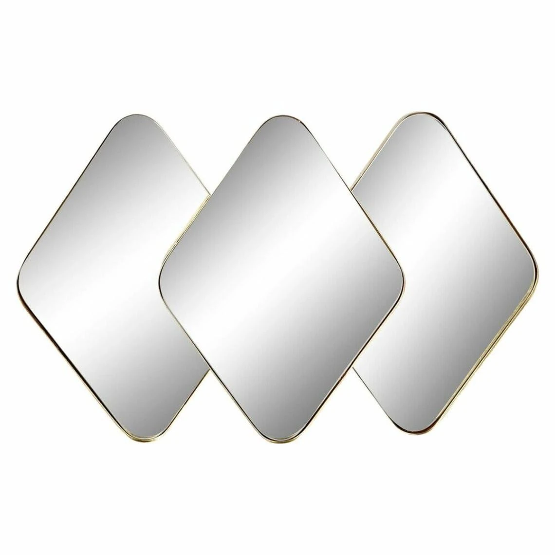 Miroir Mural DKD Home Decor Miroir Doré Métal (110 X 6 X 70 Cm) 3 Miroir Mural DKD Home Decor Miroir Doré Métal (110 X 6 X 70 Cm)