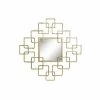 Miroir Mural DKD Home Decor Miroir Doré Métal (40.5 X 2.5 X 40.5 Cm) -magasin Vente-unique miroir mural dkd home decor miroir dore metal 405 x 25 x 405 cm 13635280 37508122 1140x1140