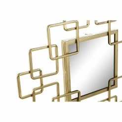 Miroir Mural DKD Home Decor Miroir Doré Métal (40.5 X 2.5 X 40.5 Cm) -magasin Vente-unique miroir mural dkd home decor miroir dore metal 405 x 25 x 405 cm 13635280 37508124 1140x1140