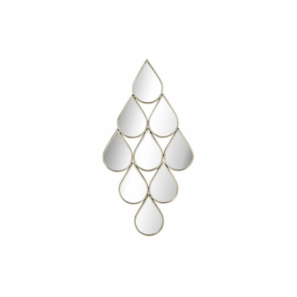 Miroir Mural DKD Home Decor Miroir Doré Métal (49,5 X 2,5 X 99 Cm) 3 Miroir Mural DKD Home Decor Miroir Doré Métal (49,5 X 2,5 X 99 Cm)