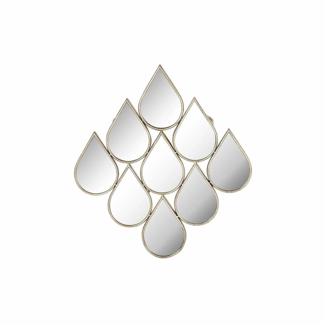 Miroir Mural DKD Home Decor Miroir Doré Métal (65 X 2,5 X 72,5 Cm) 3 Miroir Mural DKD Home Decor Miroir Doré Métal (65 X 2,5 X 72,5 Cm)