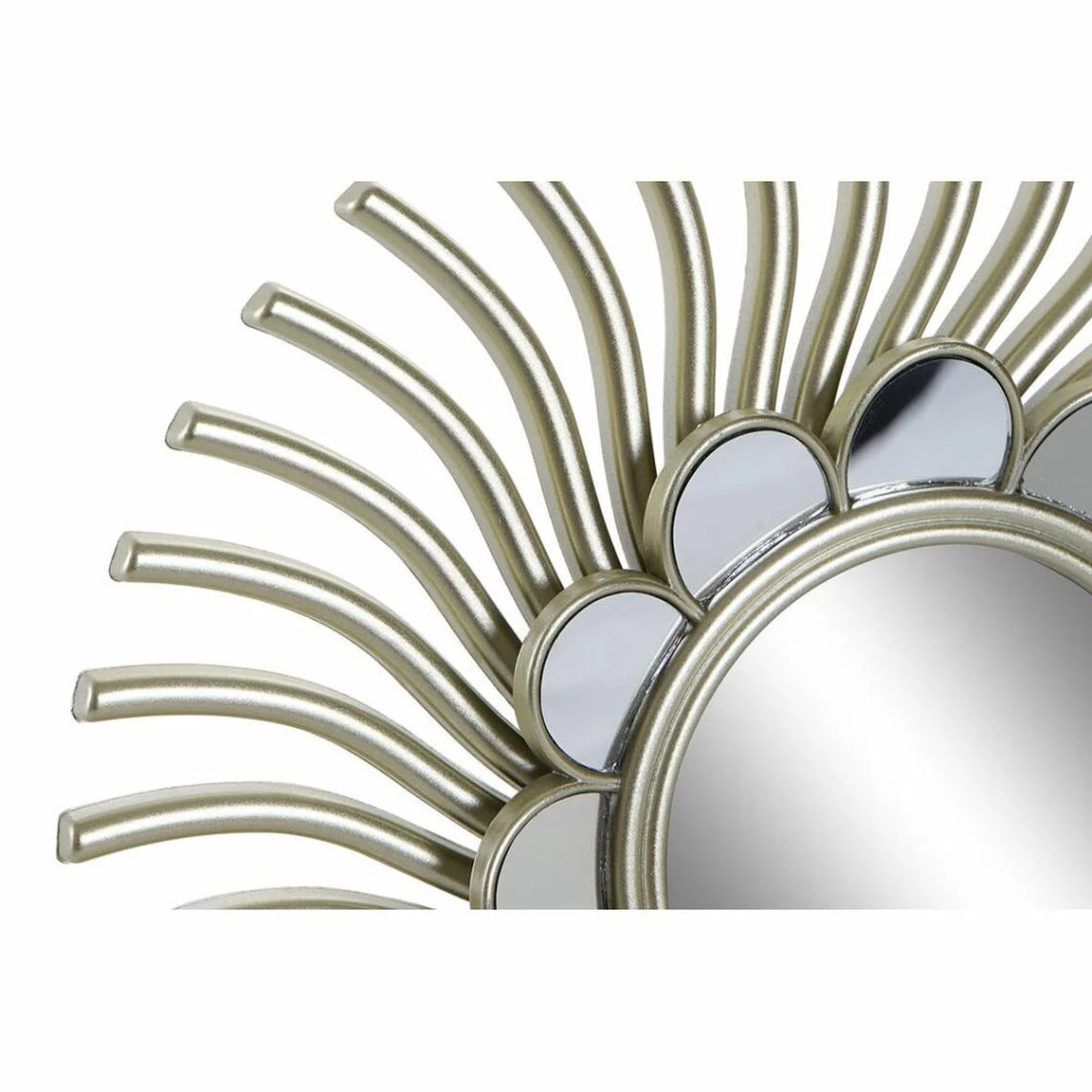 Miroir Mural DKD Home Decor Miroir Doré Polypropylène (35 X 2 X 35 C... 5 Miroir Mural DKD Home Decor Miroir Doré Polypropylène (35 X 2 X 35 C... – Image 3