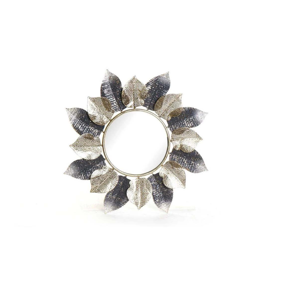 Miroir Mural DKD Home Decor Miroir Volets Gris Doré Métal (76 X 5 X ... 3 Miroir Mural DKD Home Decor Miroir Volets Gris Doré Métal (76 X 5 X ...