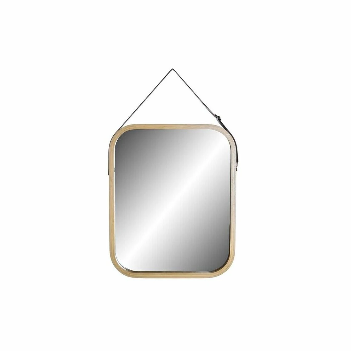 Miroir Mural DKD Home Decor Naturel PU (33 X 1,5 X 40,5 Cm) 3 Miroir Mural DKD Home Decor Naturel PU (33 X 1,5 X 40,5 Cm)