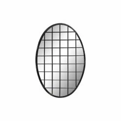 Miroir Mural DKD Home Decor Noir Métal (47,5 X 2,3 X 70 Cm)