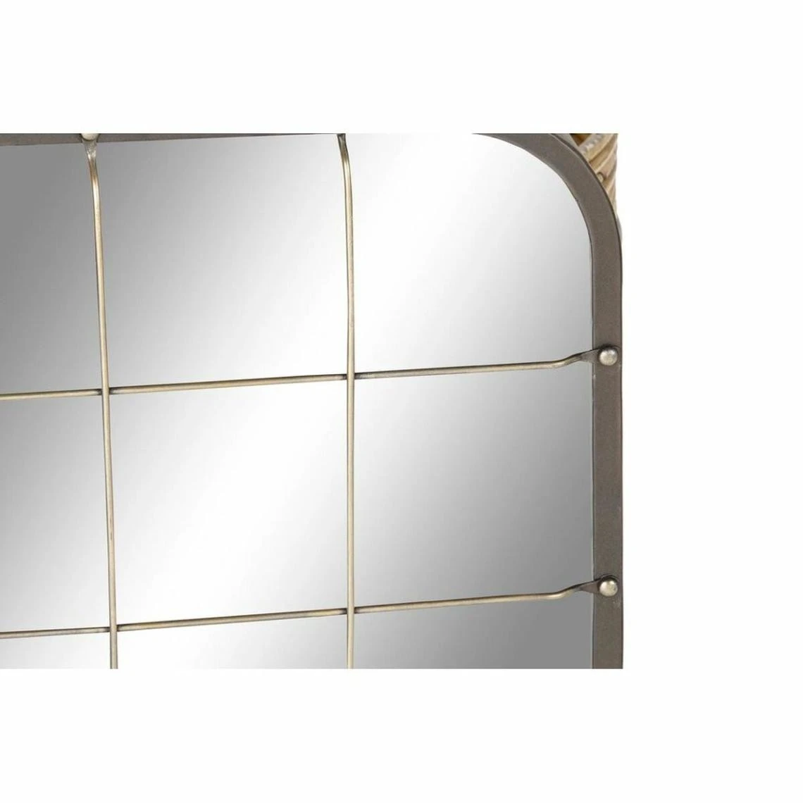 Miroir Mural DKD Home Decor Noir Métal Doré (45.5 X 7.5 X 55 Cm) 4 Miroir Mural DKD Home Decor Noir Métal Doré (45.5 X 7.5 X 55 Cm) – Image 2