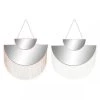 Unknown Miroir Mural DKD Home Decor Polyester Métal (2 Pcs) -magasin Vente-unique miroir mural dkd home decor polyester metal 2 pcs 10151554 26120268 1140x1140