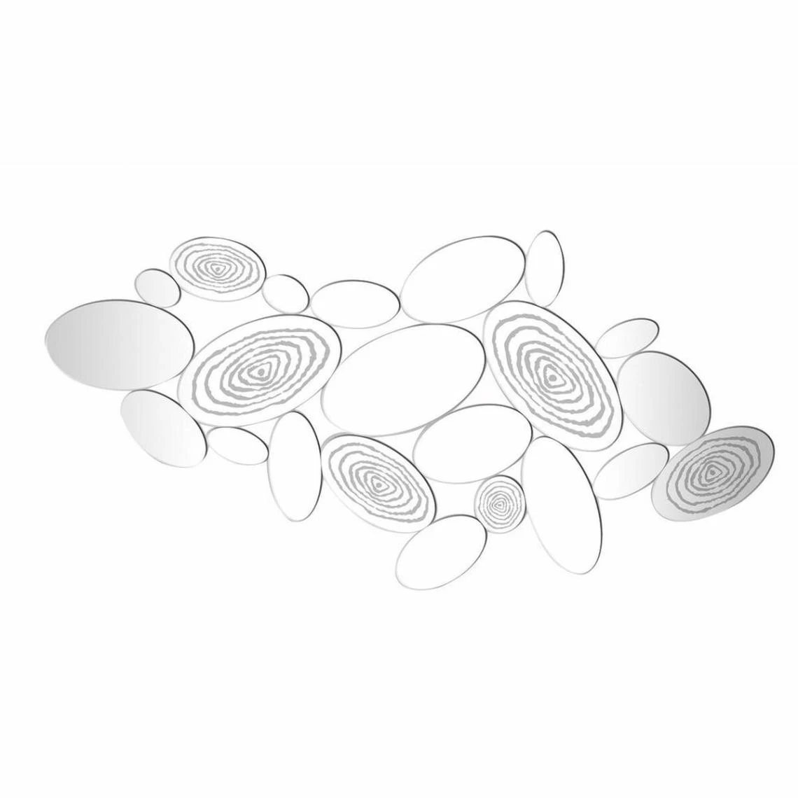 Miroir Mural DKD Home Decor Verre (119 X 1.5 X 61 Cm) 3 Miroir Mural DKD Home Decor Verre (119 X 1.5 X 61 Cm)