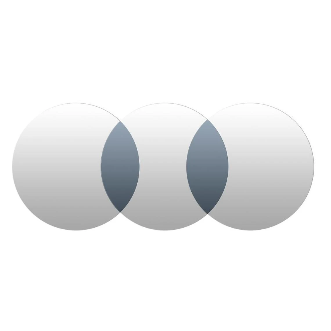 Miroir Mural DKD Home Decor Verre Cercles (118.5 X 2 X 50 Cm) 3 Miroir Mural DKD Home Decor Verre Cercles (118.5 X 2 X 50 Cm)