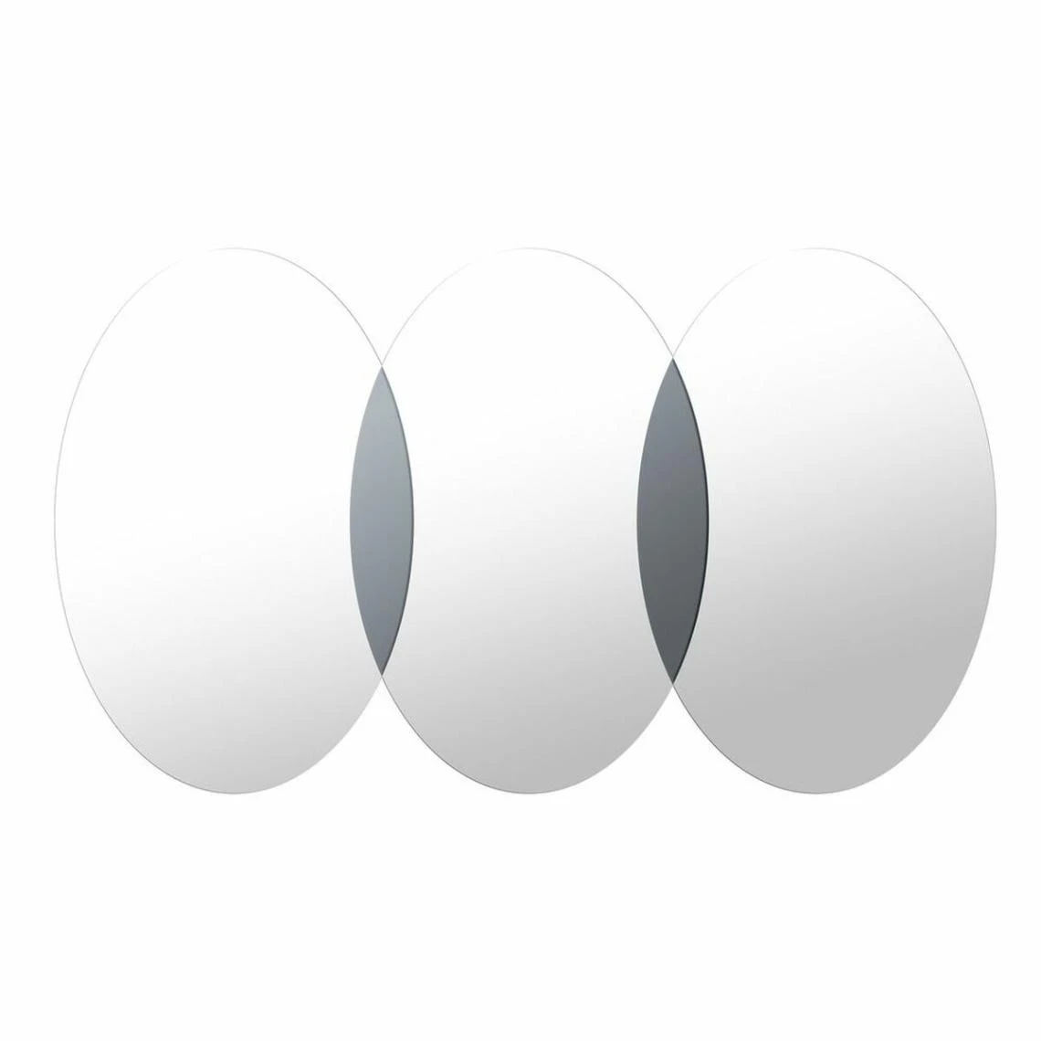 Miroir Mural DKD Home Decor Verre Cercles (119 X 2 X 70 Cm) 3 Miroir Mural DKD Home Decor Verre Cercles (119 X 2 X 70 Cm)