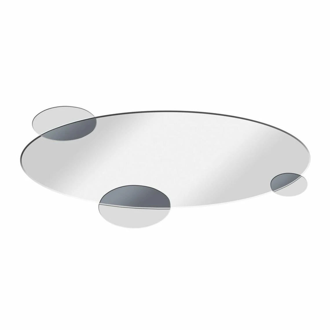 Miroir Mural DKD Home Decor Verre Cercles (120 X 2 X 49 Cm) 3 Miroir Mural DKD Home Decor Verre Cercles (120 X 2 X 49 Cm)