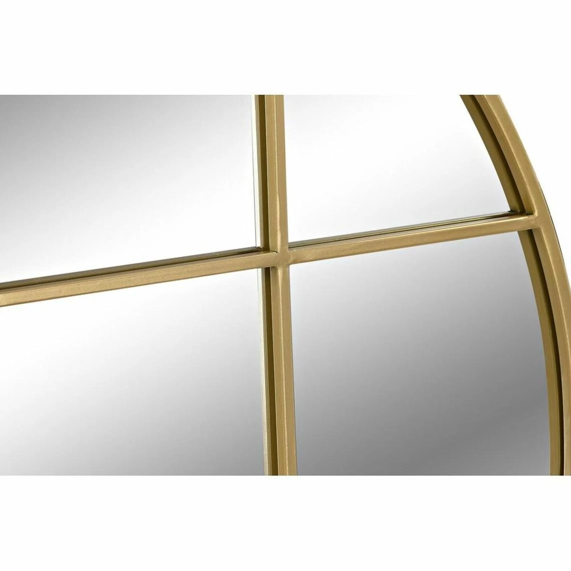 Miroir Mural DKD Home Decor Verre Doré Fenêtres Fer (80 X 2,5 X 80 C... 5 Miroir Mural DKD Home Decor Verre Doré Fenêtres Fer (80 X 2,5 X 80 C... – Image 3