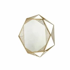 Miroir Mural DKD Home Decor Verre Doré Fer (54 X 5 X 47 Cm) -magasin Vente-unique miroir mural dkd home decor verre dore fer 54 x 5 x 47 cm 14113338 39320130 1140x1140