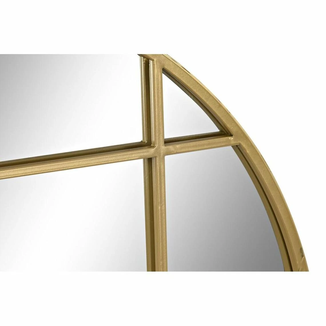 Miroir Mural DKD Home Decor Verre Doré Fer (70 X 2,5 X 70 Cm) 5 Miroir Mural DKD Home Decor Verre Doré Fer (70 X 2,5 X 70 Cm) – Image 3