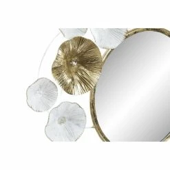Miroir Mural DKD Home Decor Verre Doré Métal Blanc Fleurs (60 X 5 X ... 5 Miroir Mural DKD Home Decor Verre Doré Métal Blanc Fleurs (60 X 5 X ... -magasin Vente-unique miroir mural dkd home decor verre dore metal blanc fleurs 60 x 5 x 60 cm 13635094 37507692 1140x1140