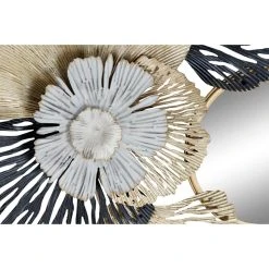 Miroir Mural DKD Home Decor Verre Noir Doré Métal Blanc Feuille D'un... 6 Miroir Mural DKD Home Decor Verre Noir Doré Métal Blanc Feuille D'un... -magasin Vente-unique miroir mural dkd home decor verre noir dore metal blanc feuille dune plante 74 x 6 x 75 cm 13994360 38803316 1140x1140