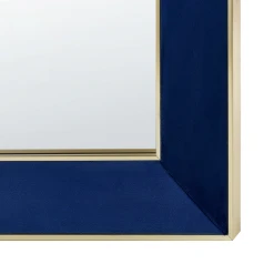 Beliani Miroir Mural En Velours Bleu 50 X 150 Cm LAUTREC -magasin Vente-unique miroir mural en velours bleu 50 x 150 cm lautrec 13959020 38677520 1140x1140