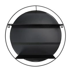 Paris Prix Miroir Mural & Étagère Design Filaire 45cm Noir 6 Paris Prix Miroir Mural & Étagère Design Filaire 45cm Noir -magasin Vente-unique miroir mural et tagere design filaire 45cm noir 12213834 32450966 1140x1140
