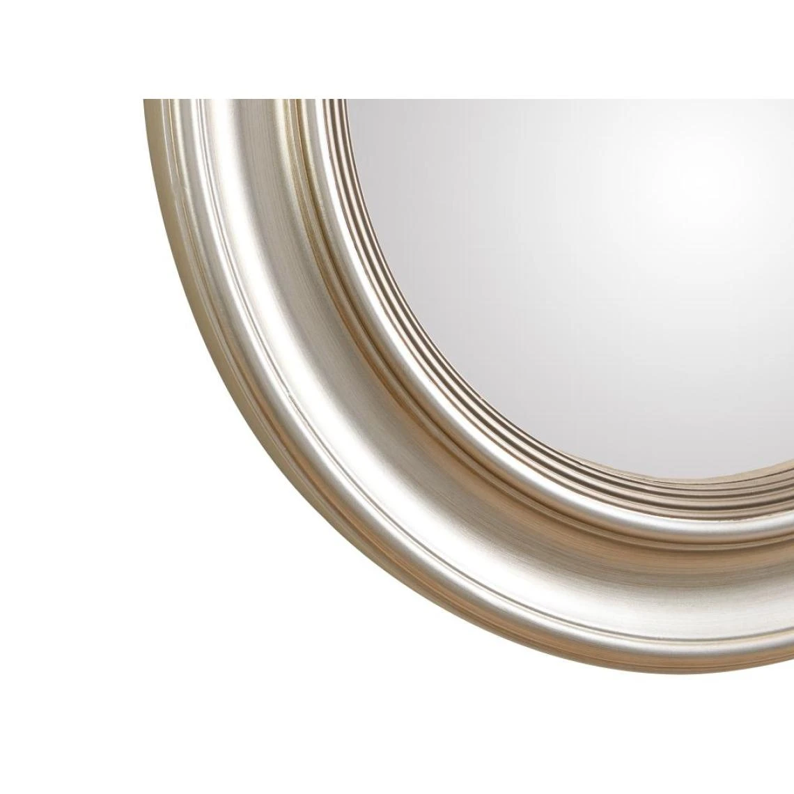 Vente-unique Miroir Sorcière En Bois De Paulownia - D. 66 Cm - Champagne - FRANKLI... 6 Vente-unique Miroir Sorcière En Bois De Paulownia - D. 66 Cm - Champagne - FRANKLI... – Image 4