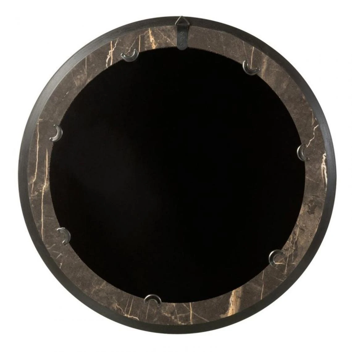 Paris Prix Miroir Mural Imprimé Marbre Sueve 60cm Marron 4 Paris Prix Miroir Mural Imprimé Marbre Sueve 60cm Marron – Image 2