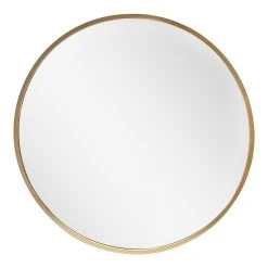 Miroir Mural Modugno Rond Diamètre 60 Cm Doré [en.casa] -magasin Vente-unique miroir mural modugno rond diametre 60 cm dore encasa 12088268 32060682 1140x1140
