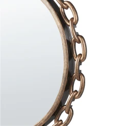 Beliani Miroir Mural ø 46 Cm Doré YEBRA -magasin Vente-unique miroir mural o 46 cm dore yebra 13194236 35815242 1140x1140