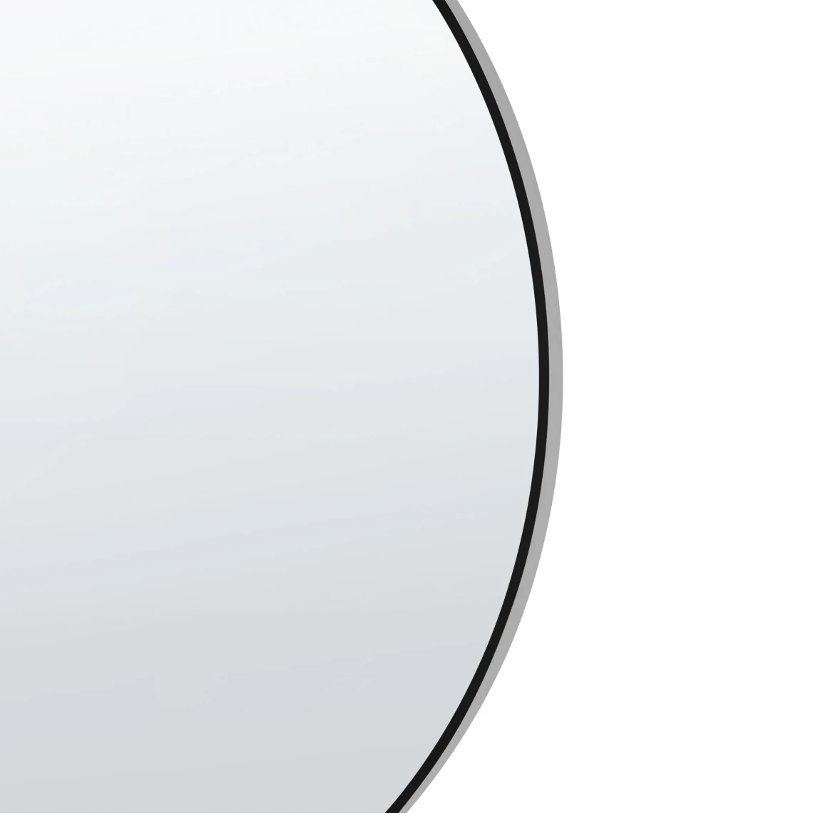 Beliani Miroir Mural Rond ⌀ 80 Cm Noir ANNEMASSE 5 Beliani Miroir Mural Rond ⌀ 80 Cm Noir ANNEMASSE – Image 3