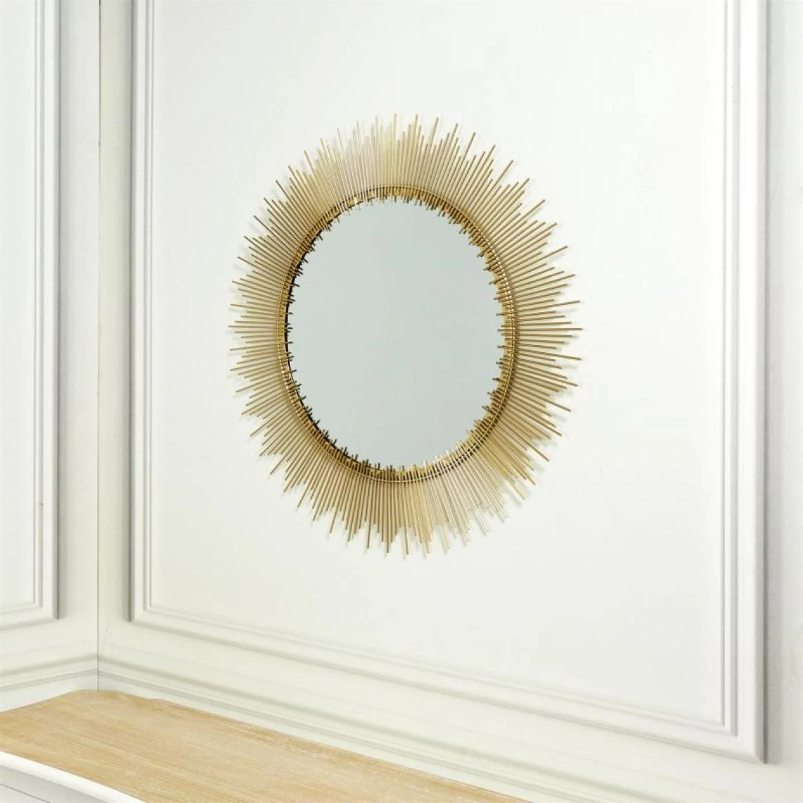 Paris Prix Miroir Mural Soleil Design Royal 60cm Or 5 Paris Prix Miroir Mural Soleil Design Royal 60cm Or – Image 3