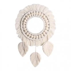 Marque Generique Miroir Mural Suspendu En Macramé 1 Pièce 8 Marque Generique Miroir Mural Suspendu En Macramé 1 Pièce -magasin Vente-unique miroir mural suspendu en macrame 1 piece 10877806 28398780 1140x1140