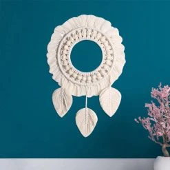 Marque Generique Miroir Mural Suspendu En Macramé 1 Pièce 11 Marque Generique Miroir Mural Suspendu En Macramé 1 Pièce -magasin Vente-unique miroir mural suspendu en macrame 1 piece 10877806 28398786 1140x1140