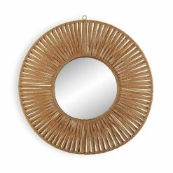 Miroir Mural Versa Miroir Rotin Bambou (2,8 X 49 X 50 Cm)