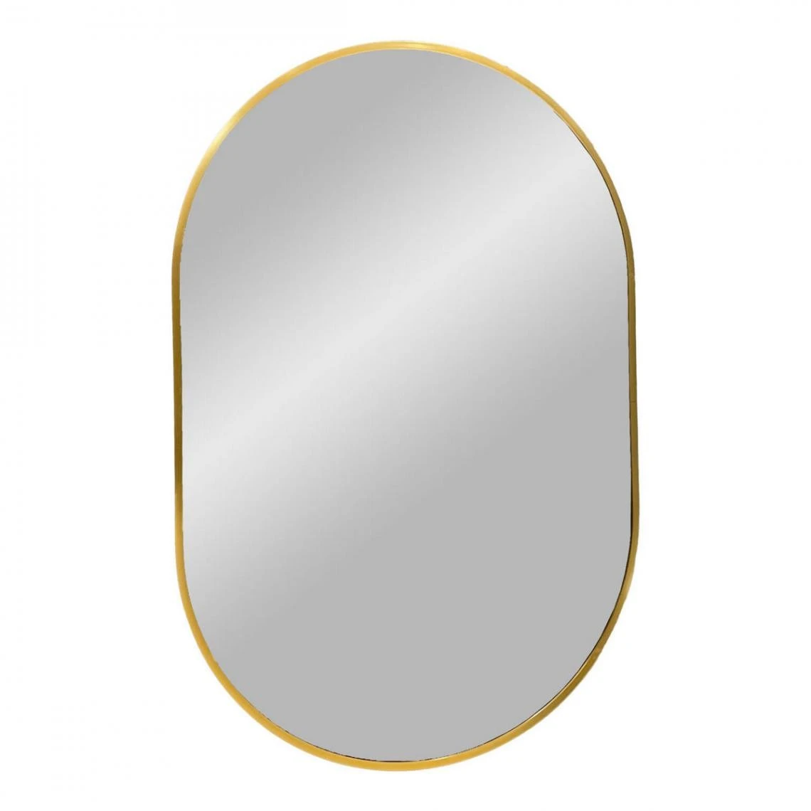 HOUSE NORDIC Miroir Ovale MADRID Avec Cadre Aspect Laiton 50x80 Cm 3 HOUSE NORDIC Miroir Ovale MADRID Avec Cadre Aspect Laiton 50x80 Cm