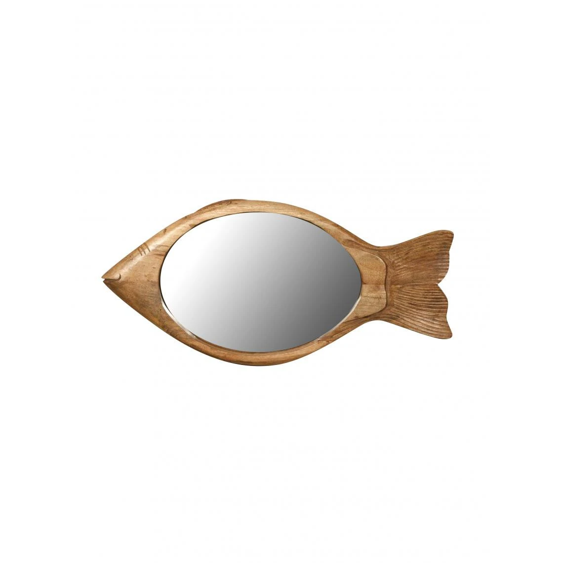 Chehoma Miroir Poisson Bois Gravé 3 Chehoma Miroir Poisson Bois Gravé
