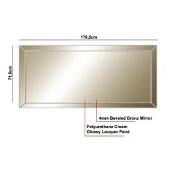 Vivenla Miroir Pour Bahut Design Bronze Fumé 176.5 X 5 X 71.5cm Collection L... 10 Vivenla Miroir Pour Bahut Design Bronze Fumé 176.5 X 5 X 71.5cm Collection L... -magasin Vente-unique miroir pour bahut design bronze fume 1765 x 5 x 715cm collection lexus lexus 13109966 35627446 1140x1140