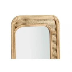 Vente-unique Miroir Ethnique Cannage En Rotin Et Bambou MELANIE - L.61 X H. 101 Cm ... -magasin Vente-unique miroir rectangulaire ethnique cannage rotin et bambou melanie h 101 cm naturel 10333684 26713532 1140x1140