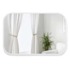 Umbra Miroir Rectangulaire Rebord Caoutchouc 61 X 91 Cm Hub Blanc. 9 Umbra Miroir Rectangulaire Rebord Caoutchouc 61 X 91 Cm Hub Blanc. -magasin Vente-unique miroir rectangulaire rebord caoutchouc 61 x 91 cm hub blanc 13847600 38398792 1140x1140