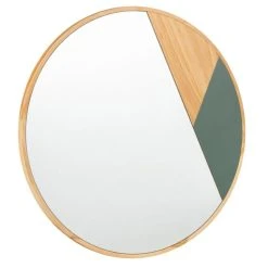 BUT Miroir Rond Ø 60 Cm URSIN Vert
