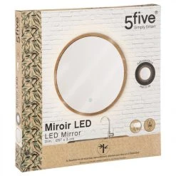 SANS MARQUE Miroir Rond D57 Bambou LED 5Five - Naturel Clair 10 SANS MARQUE Miroir Rond D57 Bambou LED 5Five - Naturel Clair -magasin Vente-unique miroir rond d57 bambou led 5five naturel clair 10941888 28571826 1140x1140