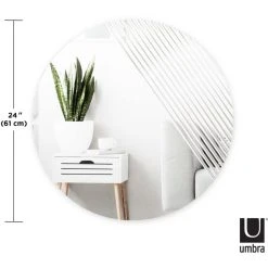 Umbra Miroir Rond Effet Strié 61 Cm Ridge. 9 Umbra Miroir Rond Effet Strié 61 Cm Ridge. -magasin Vente-unique miroir rond effet strie 61 cm ridge 13815406 38260182 1140x1140