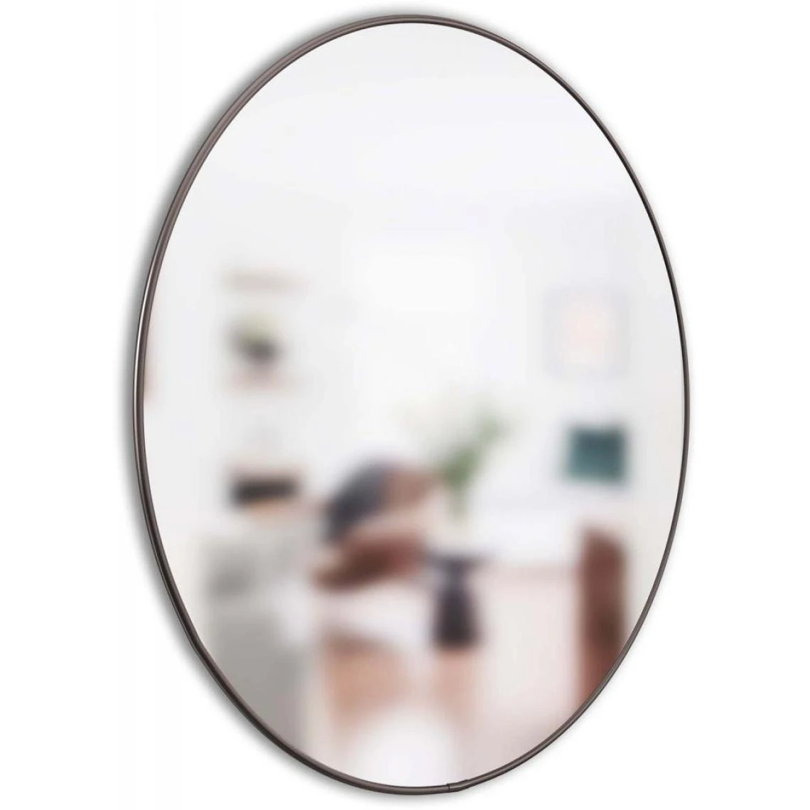 Umbra Miroir Rond En Métal 86 Cm Hubba Titane. 6 Umbra Miroir Rond En Métal 86 Cm Hubba Titane. – Image 4