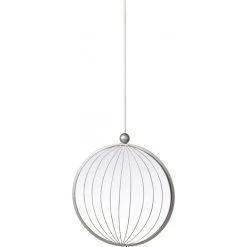 Miroir Rond Pomax En Métal Blanc 40X4,5X44 JEWELS