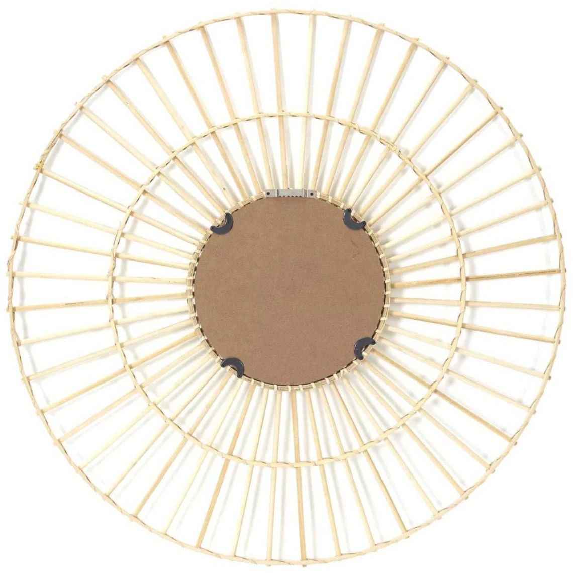 The Home Deco Factory Miroir Rond En Rotin 75 Cm Sun. 5 The Home Deco Factory Miroir Rond En Rotin 75 Cm Sun. – Image 3