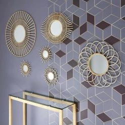 The Home Deco Factory Miroir Rond En Rotin 75 Cm Sun. 9 The Home Deco Factory Miroir Rond En Rotin 75 Cm Sun. -magasin Vente-unique miroir rond en rotin 75 cm sun 14131176 39395138 1140x1140