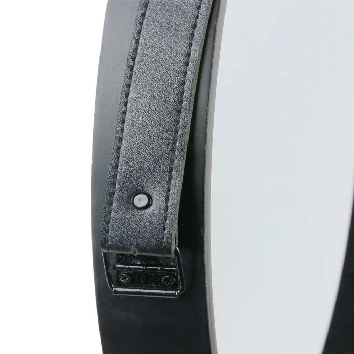 Paris Prix Miroir Rond Design Barbier 50cm Noir 5 Paris Prix Miroir Rond Design Barbier 50cm Noir – Image 3