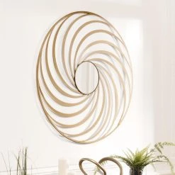 MACABANE Miroir Rond THEODORE Métal Doré Déco 11 MACABANE Miroir Rond THEODORE Métal Doré Déco -magasin Vente-unique miroir rond theodore metal dore deco design 703213 4 1140x1140