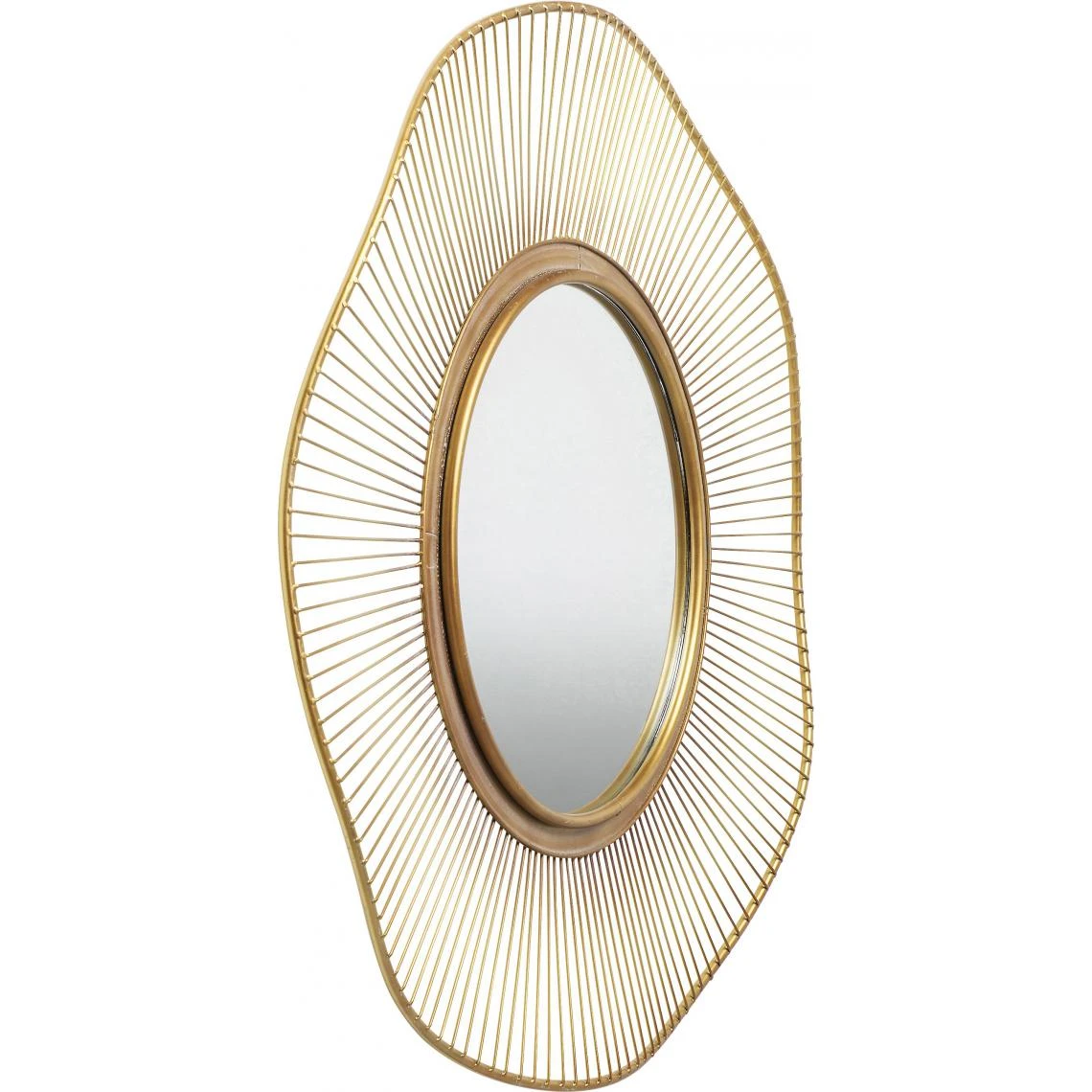 Kare Design Miroir Soleil Doré D93cm LIGHT 5 Kare Design Miroir Soleil Doré D93cm LIGHT – Image 3