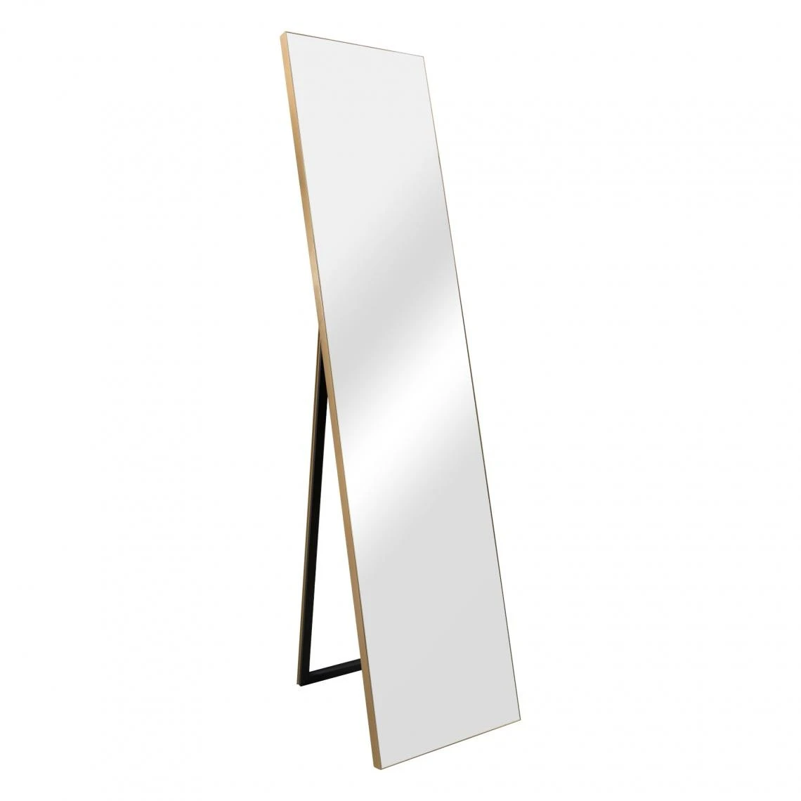 Miroir Sur Pied Barletta Psyché Inclinable 150 X 35 Cm Doré [en.casa... 3 Miroir Sur Pied Barletta Psyché Inclinable 150 X 35 Cm Doré [en.casa...