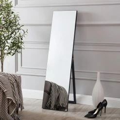 Miroir Sur Pied Barletta Psyché Inclinable 150 X 35 Cm Noir [en.casa] -magasin Vente-unique miroir sur pied barletta psyche inclinable 150 x 35 cm noir encasa 12048352 31933452 1140x1140