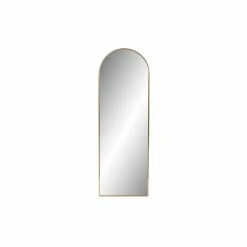 Miroir Sur Pied DKD Home Decor 41 X 4 X 121 Cm Miroir Doré Métal Gla...