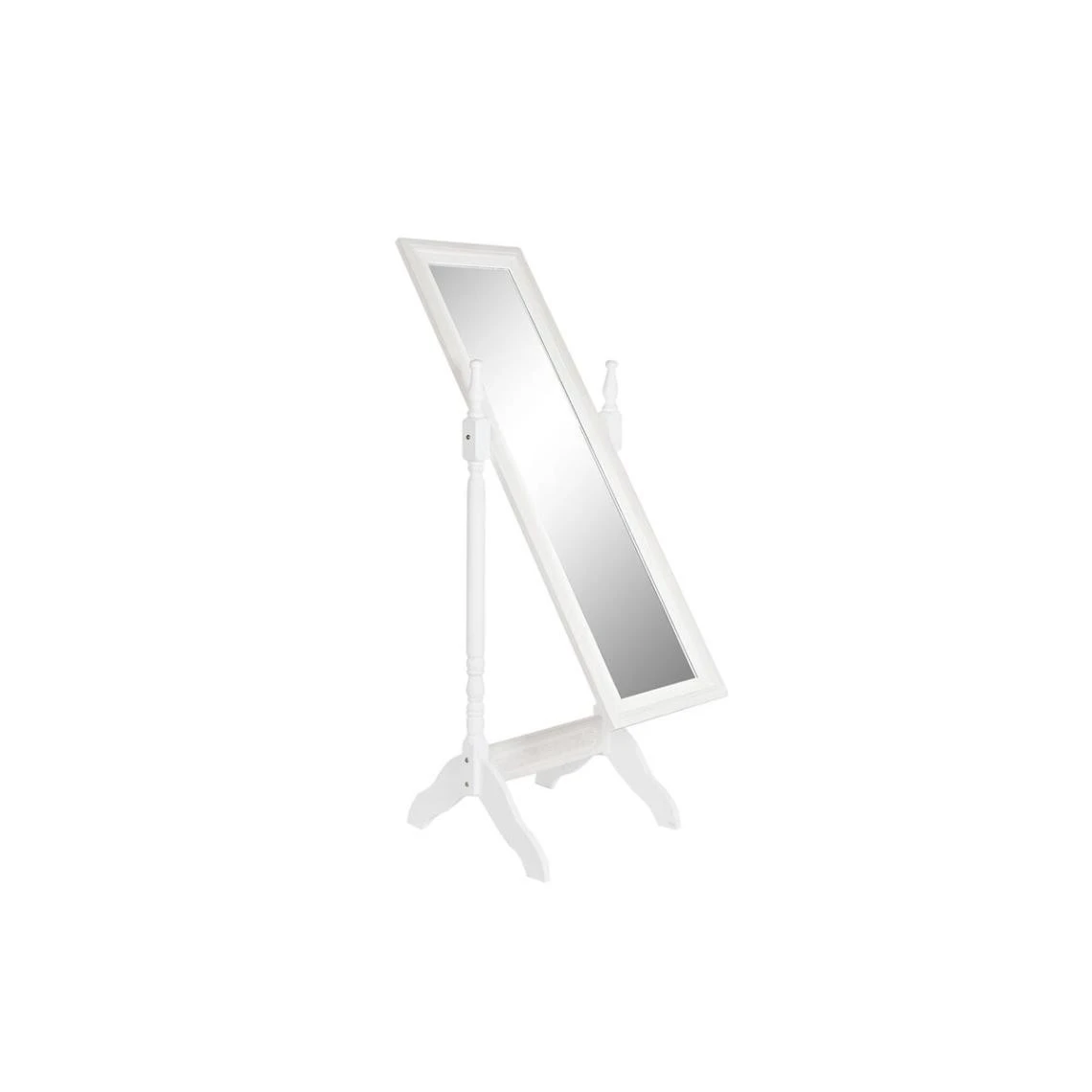 Miroir Sur Pied DKD Home Decor Miroir Blanc Bois MDF (50 X 50 X 157 Cm... 4 Miroir Sur Pied DKD Home Decor Miroir Blanc Bois MDF (50 X 50 X 157 Cm... – Image 2
